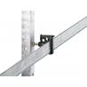 Isolator with clips for electrified tapes