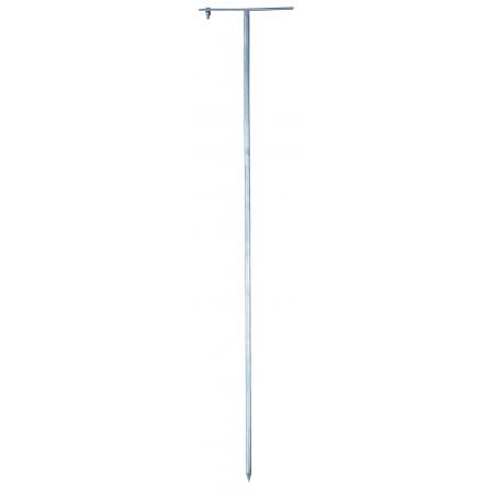 T-shaped post for ground mass