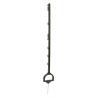 Pole with bracket for electric fences