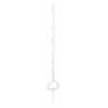 Pole with bracket for electric fences