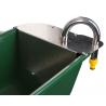 Tanque de riego para pastos con válvula