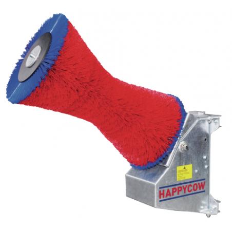 Rotating brush for cattle