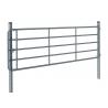 Adjustable length pasture gate
