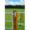 Adjustable length pasture gate