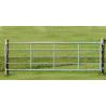 Adjustable length pasture gate