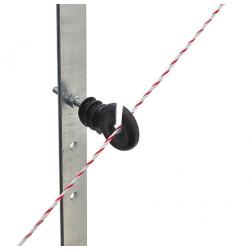 Isolatore con filetto 35mm per paletto in metallo (conf. 25 pezzi)