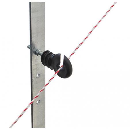 Isolatore con filetto 35mm per paletto in metallo (conf. 25 pezzi)