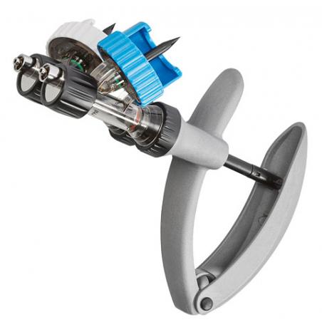 Jeringa HSW Eco-Matic Twin para dos cilindros separados