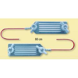 Connector for electric fences