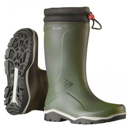 Dunlop winter boots with laces