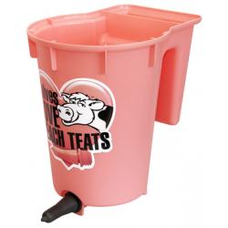 Reversible Peach Teat bottle bucket for calves