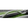 Oscillating sprinkler with 18 brass nozzles