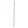 Wooden handle for outdoor brooms