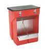 Automatic feeder with 2 compartments for rabbits