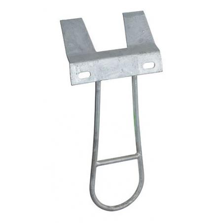 Soporte de apoyo con candado de cubo