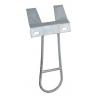 Support bracket with bucket lock
