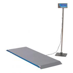 Soporte de monitor para básculas para ganado