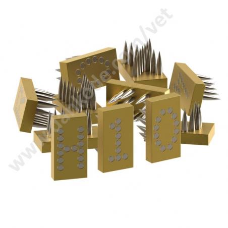 Numbers 7 mm for tattoo clamp