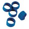 Blue spiral rings for poultry
