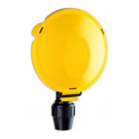 Water level regulator for animal drinking troughs
