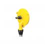 Water level regulator for animal drinking troughs