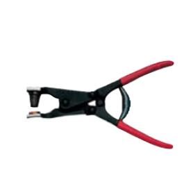 Pliers with articulated levers for pig tattooing
