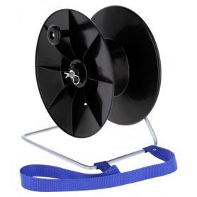 Super winder for fencing wires and tapes