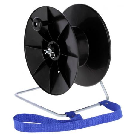 Super winder for fencing wires and tapes