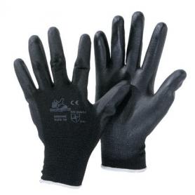Guantes de nylon cubiertos con poliuretano