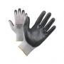 Nylon gloves covered with polyurethane