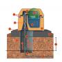 DUO antifreeze thermal drinker for stable and pasture