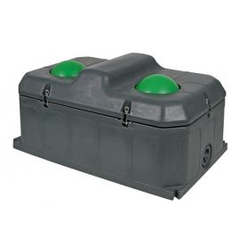 DUO antifreeze thermal drinker for stable and pasture