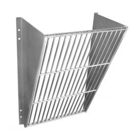 Rejilla de pared para paja y heno acero inoxidable