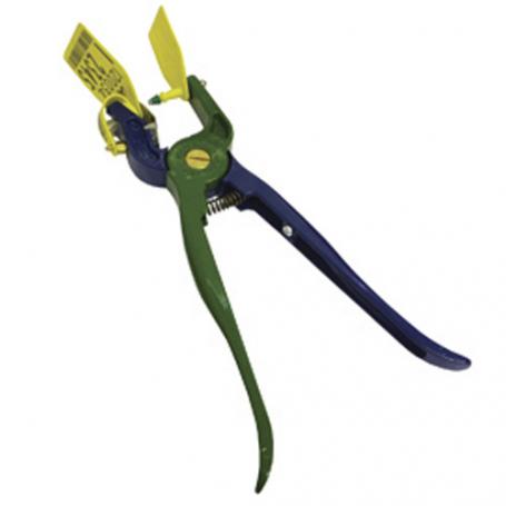 Hauptner applicator for bioptic ear tags