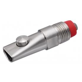 Bebedero de botón anti-desperdicio de acero inoxidable de 1/2 "para lechones