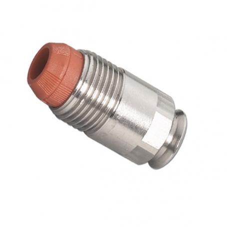 Stainless steel nipple 1/2" nebulizer