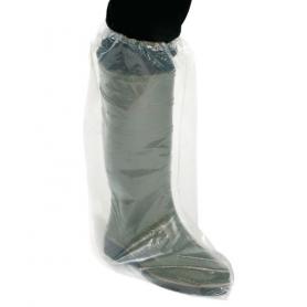 Botines transparentes con elástico