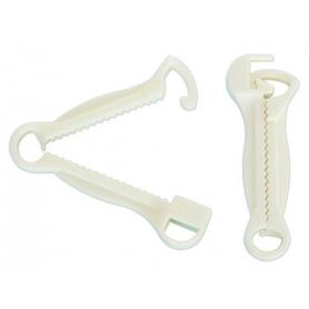 Pinzas umbilicales de plástico desechables