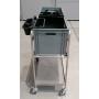 Trolley with tanks for veterinary use