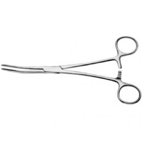 Pinza curva modello Pean "Hauptner" in acciaio inox