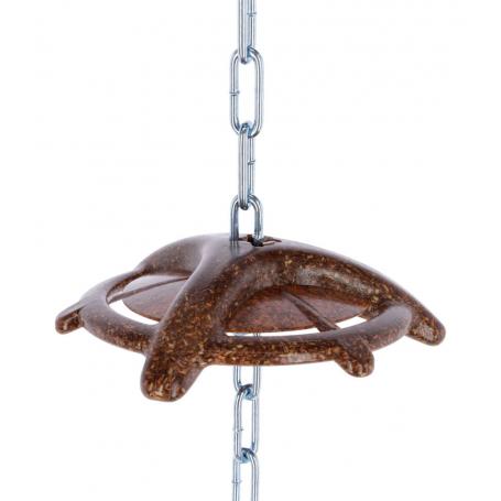 Anillo de mordida con cadena para cerdos antiestrés