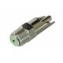 Stainless steel nipple drinkers for pigs with hole nut system
