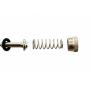 Stainless steel nipple drinkers for pigs with hole nut system