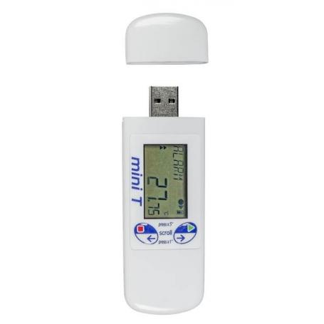 Registrador de datos de temperatura y humedad