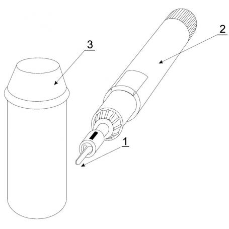 Cortadora de colas de gas súper