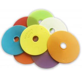 Disco di selezione per marche auricolari