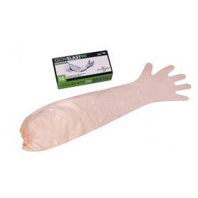 Guantes de exploración animal con elástico en el hombro