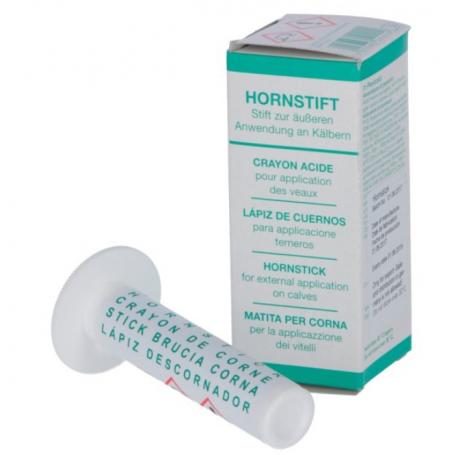 Matita di soda caustica per decornazione vitelli