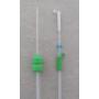 Sonda intrauterina con sistema de bloqueo de tubos y tapones de cierre
