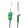 Green intrauterine sponge catheter with three side holes and cap